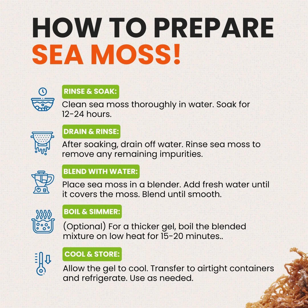 
                  
                    Raw Green Sea Moss (St. Lucian)
                  
                