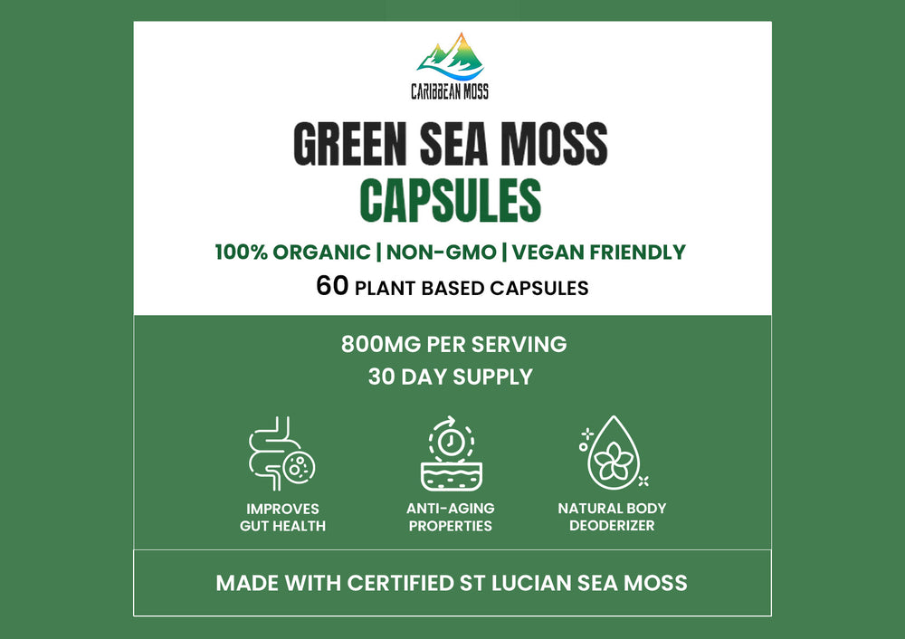 
                  
                    Green Sea Moss Capsules
                  
                