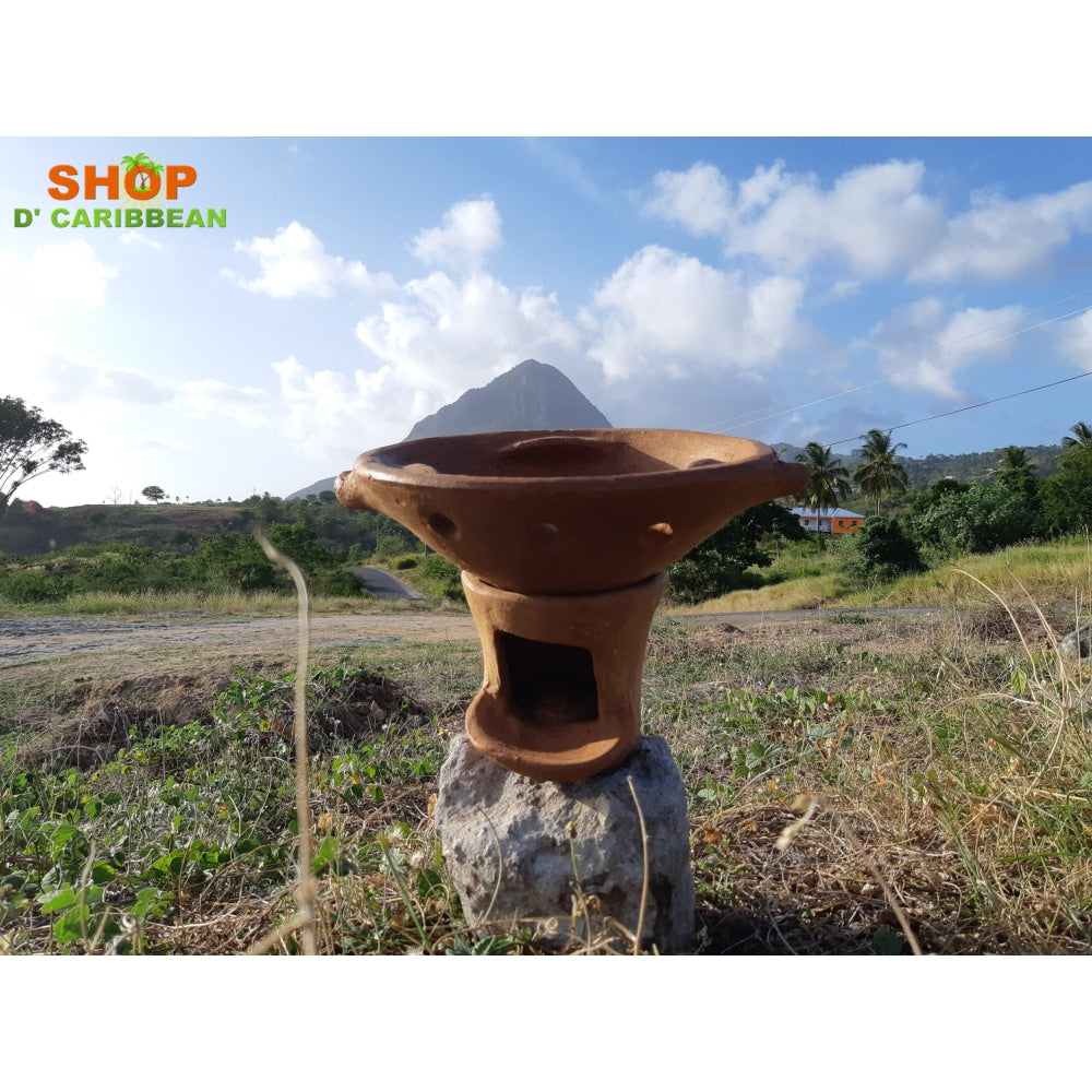 
                  
                    St Lucia Coal Pot ( Clay Pot ) Traditional 100% Made In Choiseul St Lucia freeshipping - shopdcaribbean
                  
                